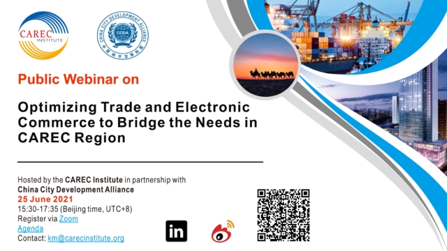 Optimizing Trade and Electronic Commerce to Bridge the Needs in CAREC Region