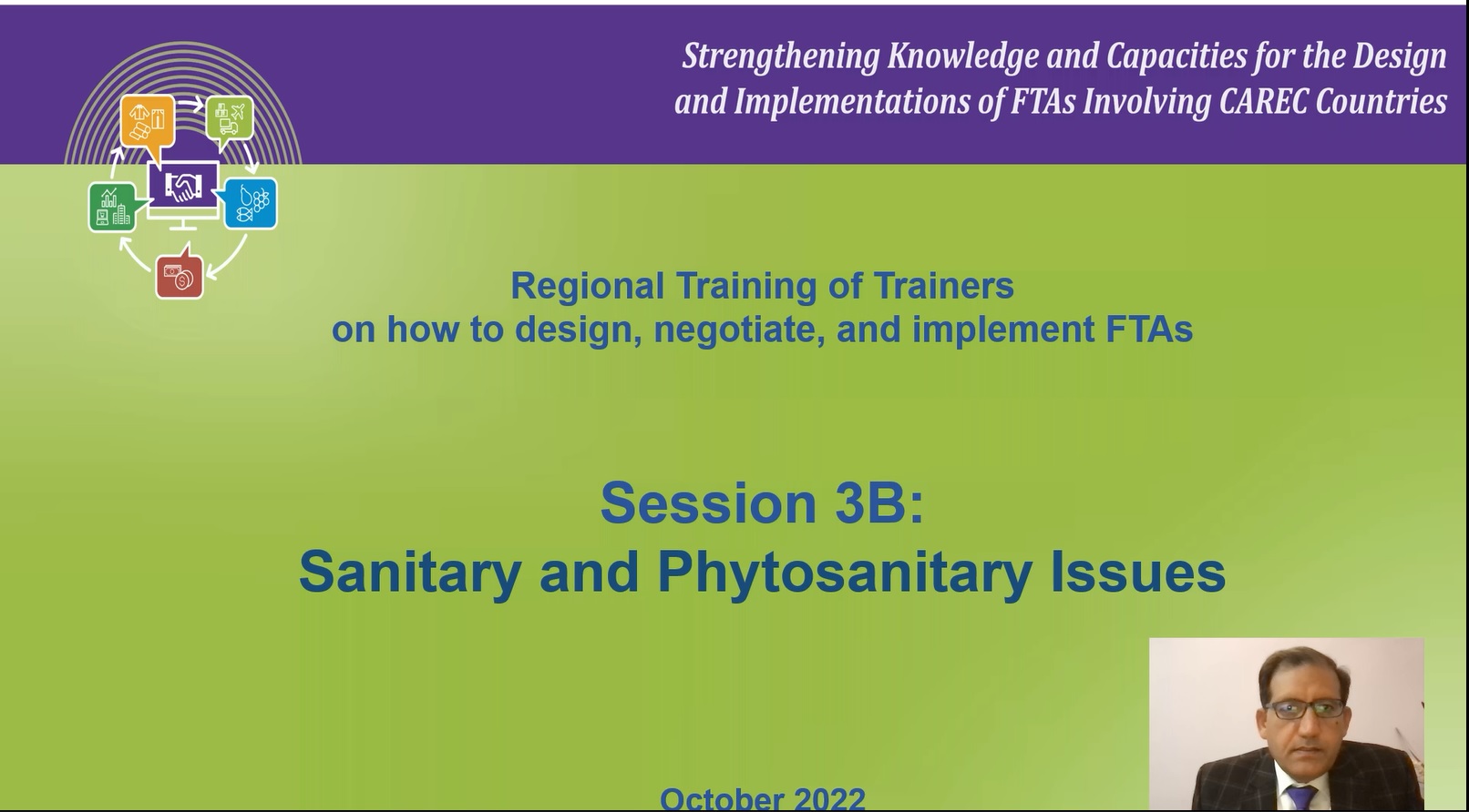 CAREC FTA: Course 3B Sanitary and Phytosanitary Issues-CAREC Institute ...